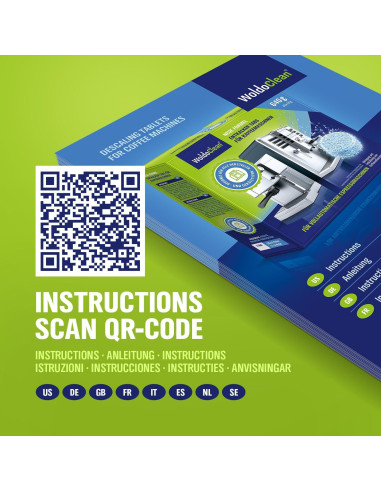 Limpiador y tabletas descalcificadoras WoldoClean 15 usos