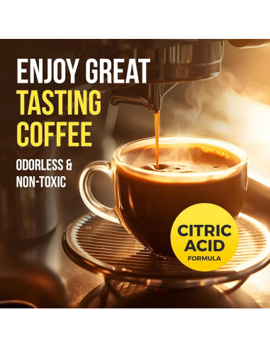 Limpiador Desincrustante para Cafeteras Bastion 6 Usos