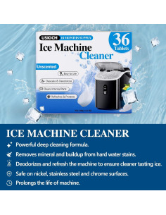 Tabletas Desincrustantes USKICH para Máquina de Hielo - 36 Unidades 2