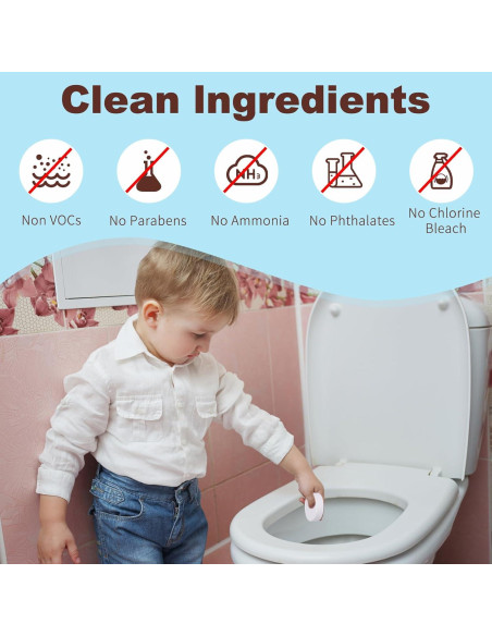 Tabletas Limpiadoras de Inodoro - Aroma a Limón - 18 Unidades