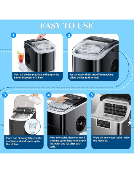 Tabletas Desincrustantes USKICH para Máquina de Hielo - 36 Unidades