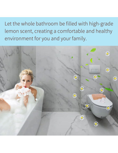 Tabletas Limpiadoras de Inodoro - Aroma a Limón - 18 Unidades