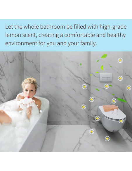 Tabletas Limpiadoras de Inodoro - Aroma a Limón - 18 Unidades