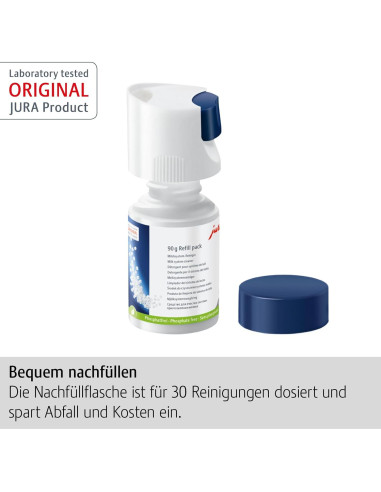 Mini Tabs Limpiador de Sistema de Leche JURA - 30 Limpiezas