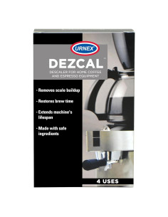 Desincrustante en polvo Urnex Dezcal - 4 usos para cafetera
