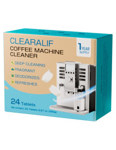 Limpiador de Cafeteras Tabletas Desincrustantes CLEARALIF 24 Unidades
