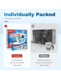 Limpiador de Tanque de Inodoro Vacplus - 6 Tabletas Desincrustantes 2