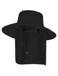 Sombrero de Sol UPF 50+ para Hombre y Mujer - Negro