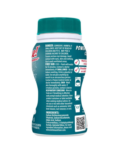 Tabletas de Blanqueador Ultra Concentradas AMAZE - 6 Botellas - Aroma Pradera - Limpieza Multisuperficie