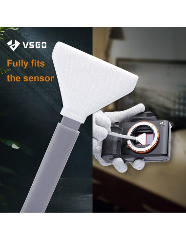 Kit de Limpieza de Cámara VSGO VS-S03E 12 Piezas para Sensor