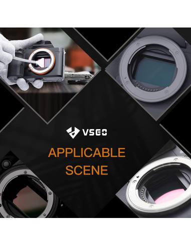 Kit de Limpieza de Cámara VSGO VS-S03E 12 Piezas para Sensor