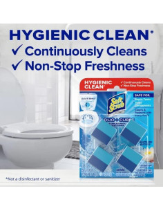 Limpiador de Inodoro Soft Scrub Aguas Zafiro 14 Cubos 2