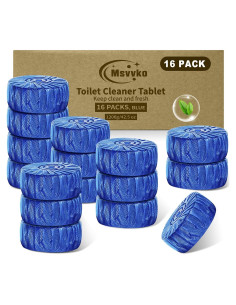 Pastillas Limpiadoras de Inodoro Msvvko 16 Paquetes 75 g