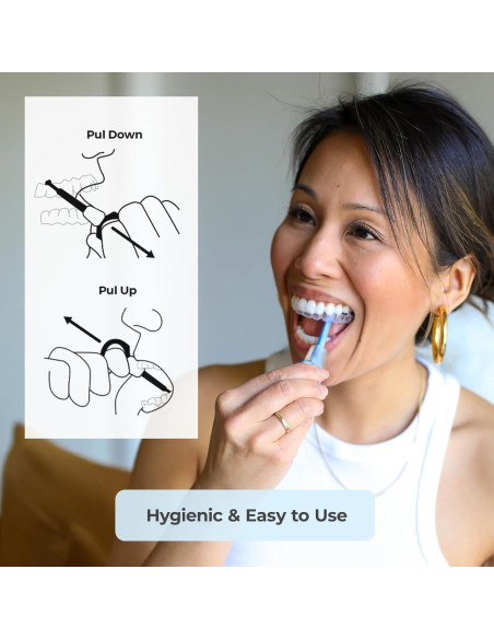 Herramienta 2-en-1 PUL para Alineadores - Paquete de 3 Azul