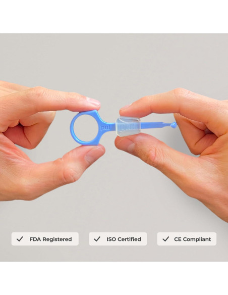 Herramienta 2-en-1 PUL para Alineadores - Paquete de 3 Azul