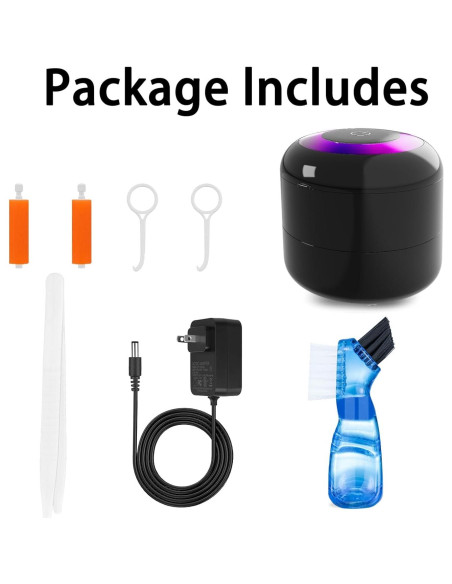 Limpiador Ultrasónico de Retenedores KEYGO 180ML 45kHz Negro