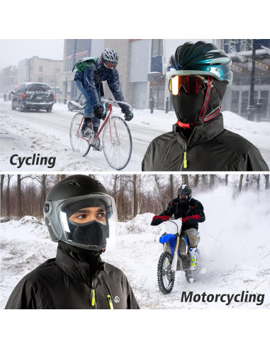 Balaclava Térmica ROTTO para Motocicleta y Ciclismo Unisex