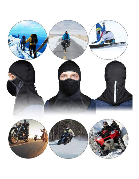 Balaclava Térmica ROTTO para Motocicleta y Ciclismo Unisex Balaclava Térmica ROTTO para Motocicleta y Ciclismo Unisex