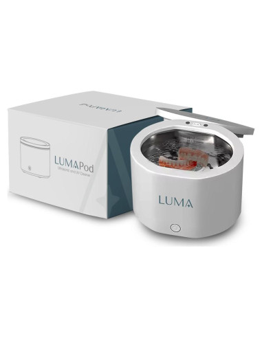 Limpiador Dental Ultrasónico Luma - 42kHz para Alineadores y Dentaduras