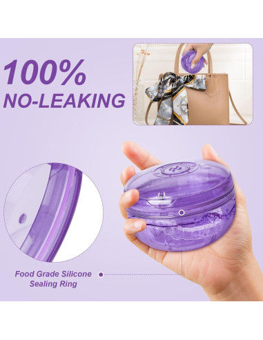 Estuche Limpiador de Retenedores Maoeroral Púrpura 9.5x6.3cm