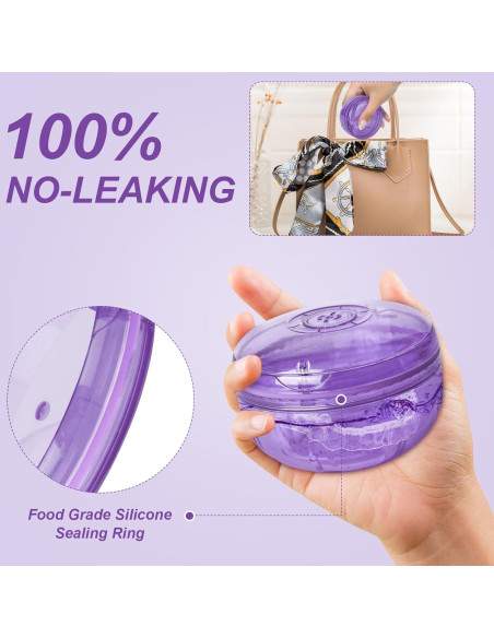 Estuche Limpiador de Retenedores Maoeroral Púrpura 9.5x6.3cm