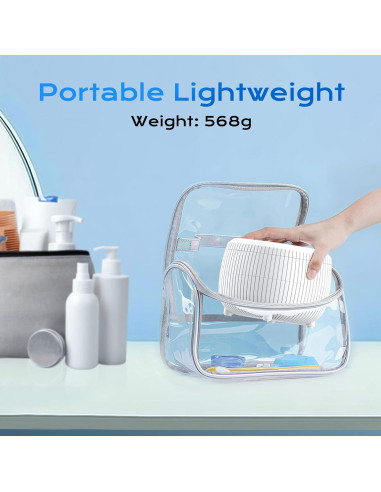 Limpiador Dental Ultrasónico Gaxuzewc 45kHz 25W 200ml Portátil