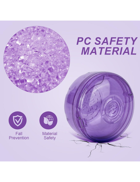 Estuche Limpiador de Retenedores Maoeroral Púrpura 9.5x6.3cm