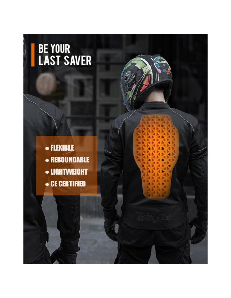 Almohadilla de Protección Espalda CE-1 BORLENI RZ-801S 298g