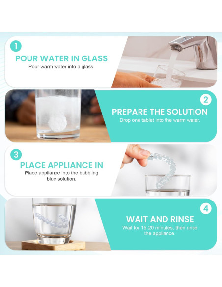 Tabletas Limpiadoras NuraClean para Retenedores y Dentaduras - 120 Unidades Tabletas Limpiadoras NuraClean para Retenedores y Dentaduras - 120 Unidades