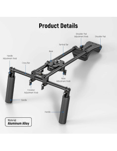 Kit de Soporte para Hombro NEEWER SR004 40cm DSLR Estabilizador 2