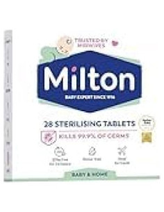 Tabletas de Esterilización Milton 28 Unidades para Biberones