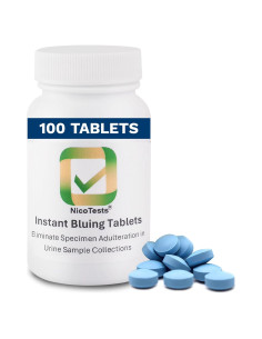 Tabletas Antiadulteración Nicotests - 100 Tabletas Disolventes