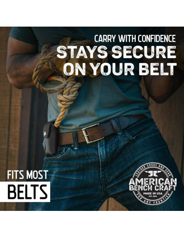 Funda de Cuero American Bench Craft para Multiherramientas Gerber