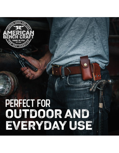 Funda de Cuero American Bench Craft para Multiherramientas Gerber