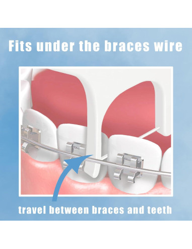 Hilo Dental Ortodóntico 3 en 1 Danticy - 50 Unidades