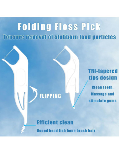 Hilo Dental Ortodóntico 3 en 1 Danticy - 50 Unidades