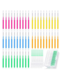 Zopeal 250 Pcs Cepillos Interdentales y Palillos Dentales