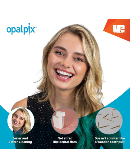 Palillos Dentales Opalpix 32 Unidades Cuidado Oral Suave Palillos Dentales Opalpix 32 Unidades Cuidado Oral Suave