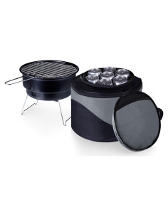 Parrilla Portátil ONIVA 10" y Enfriador 6 Latas