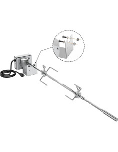 Kit Rotisserie Onlyfire Acero Inoxidable para Weber Genesis II 200-300 2