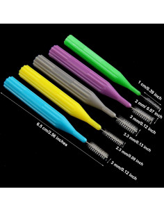 50 Piezas Cepillos Interdentales Patelai - Limpieza Dental Efectiva 2