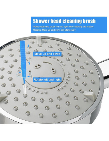 Juego de 20 Piezas de Limpieza para Cabezal de Ducha NQEUEPN