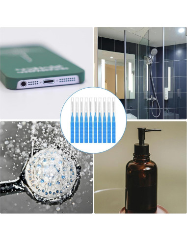 Juego de 20 Piezas de Limpieza para Cabezal de Ducha NQEUEPN