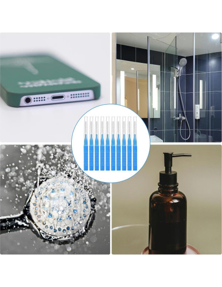 Juego de 20 Piezas de Limpieza para Cabezal de Ducha NQEUEPN