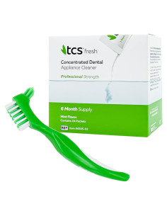 Limpiador Concentrado para Aparatos Dentales TCS Fresh - 24 Paquetes