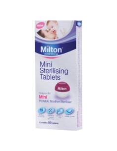 Tabletas Esterilizantes Mini Milton 30 Unidades