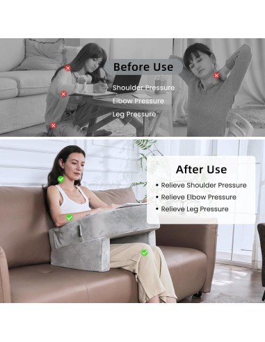 Escritorio de Almohada Grande Weighted Idea con Reposabrazos