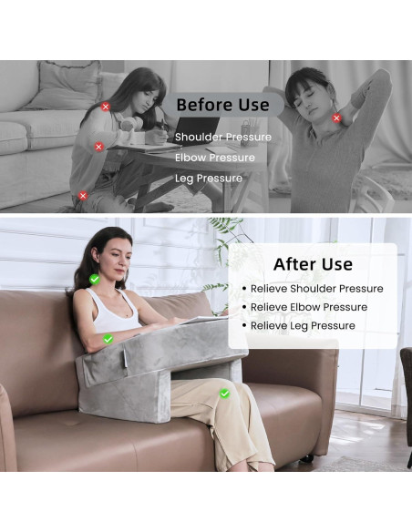 Escritorio de Almohada Grande Weighted Idea con Reposabrazos