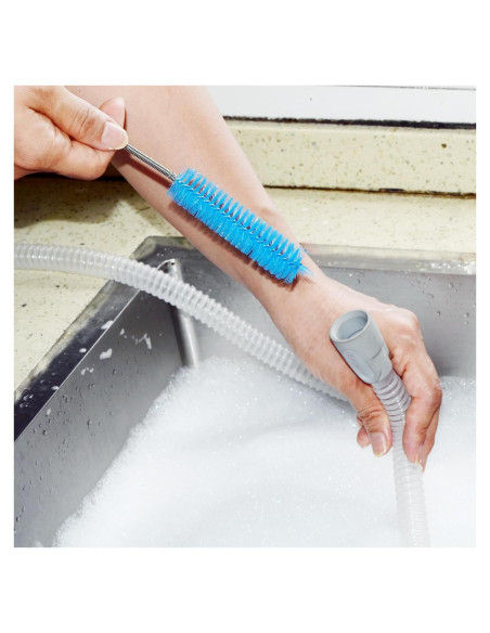 Cepillo de limpieza para manguera CPAP TUSIWIT 2.1m con cabezales