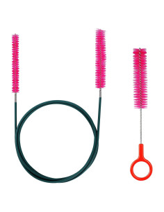 Cepillo Limpiador CPAP YZAHGDS Flexible 2.24m Acero Inoxidable